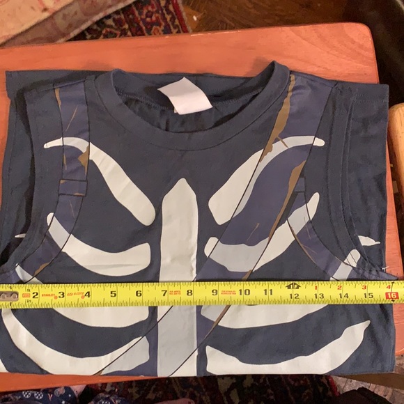 Kids Halloween Fortnight Skull Trooper costume mask/shirt /hand painted pants - Picture 16 of 16